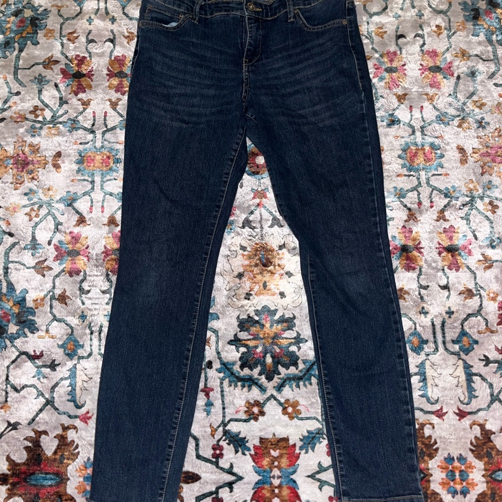 Nine West Dark Blue Skinny Jeans
